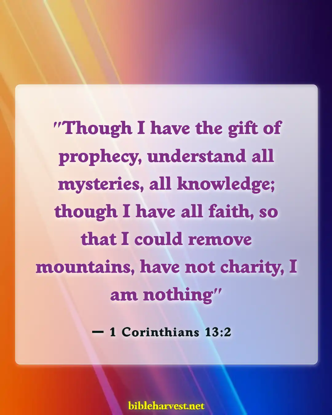 Bible Verses About Mountains (1 Corinthians 13:2)