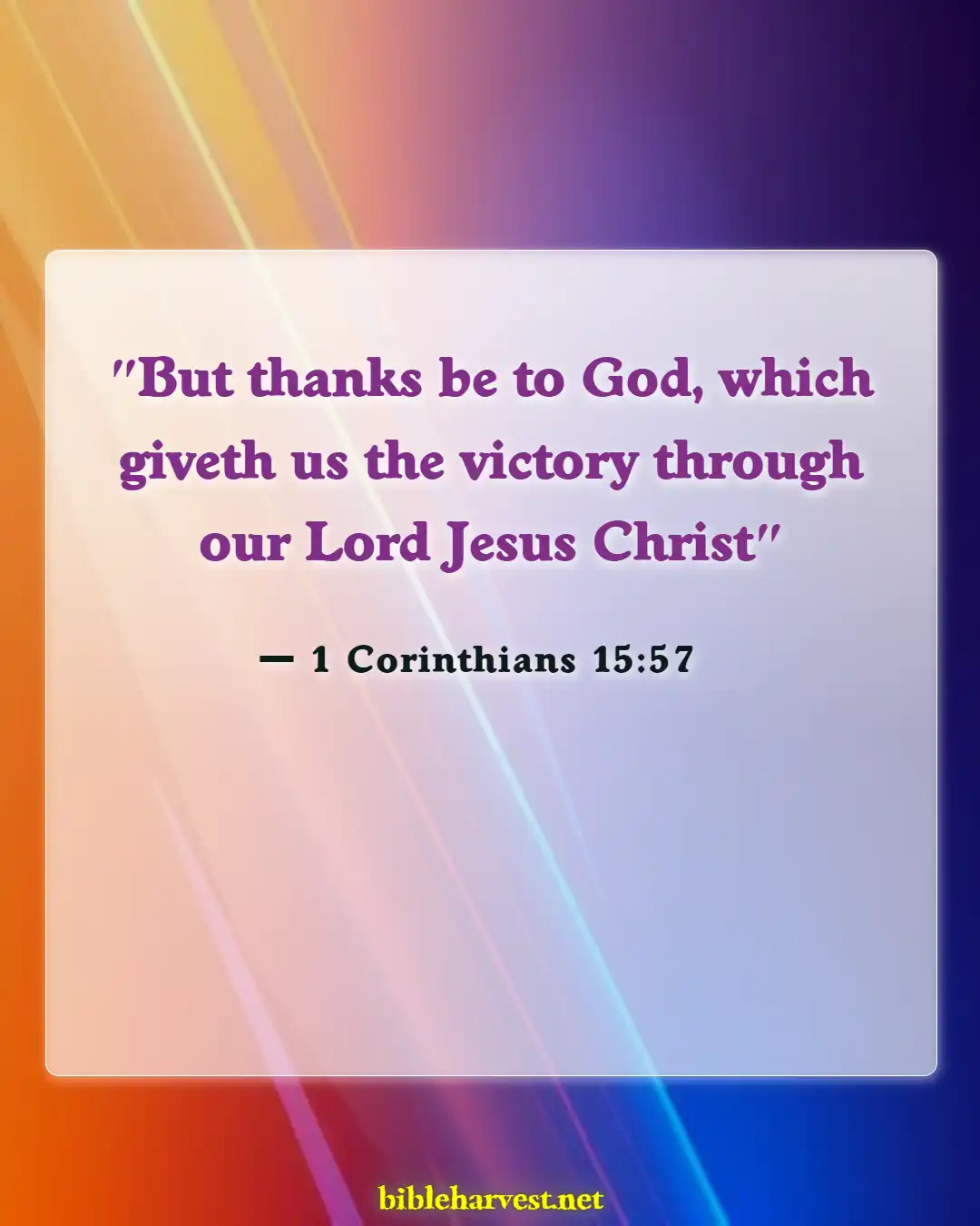 Bible Verses About Accomplishments (1 Corinthians 15:57)