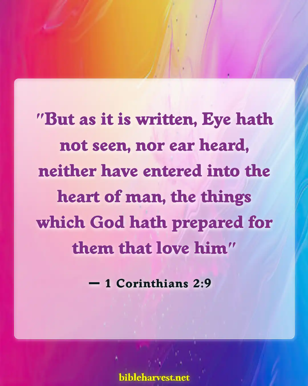 Bible Verses About Going To Heaven (1 Corinthians 2:9)