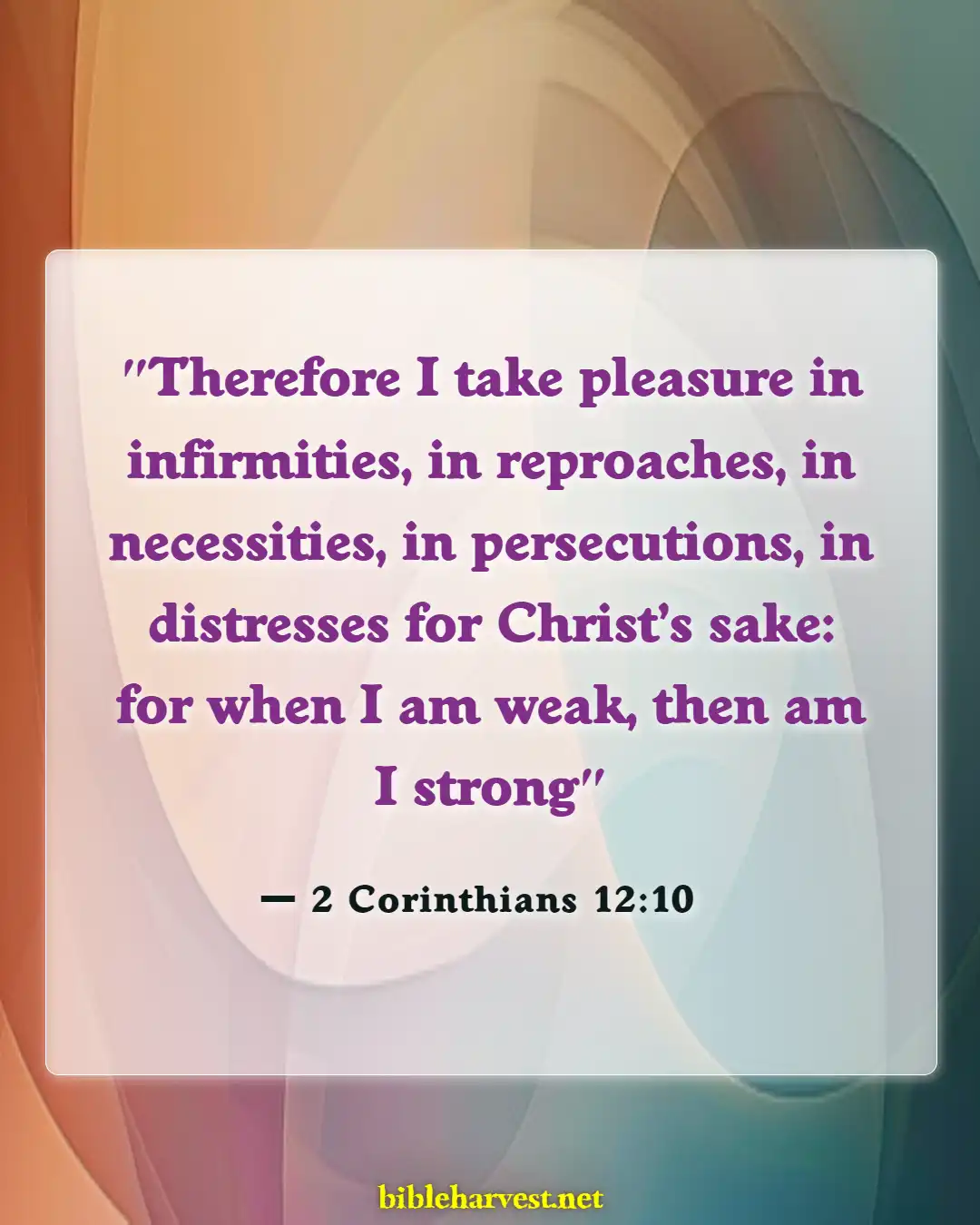 Bible Verses About Joy (2 Corinthians 12:10)