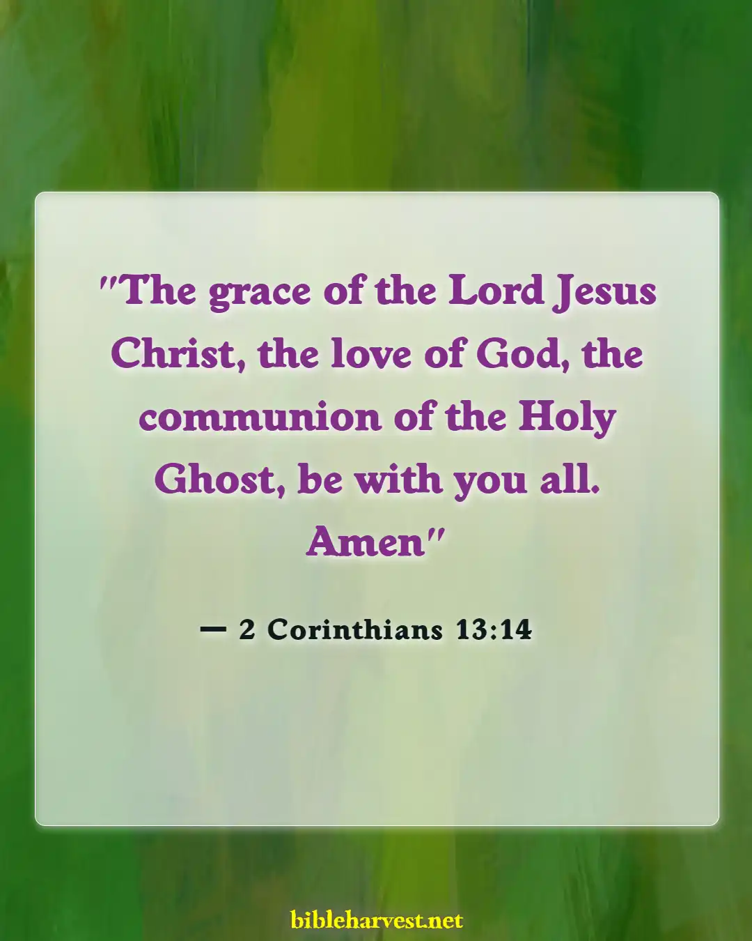 Bible Verses About God Is With You (2 Corinthians 13:14)