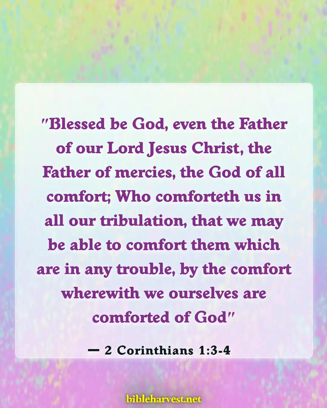 Bible Verses About Adoption (2 Corinthians 1:3-4)