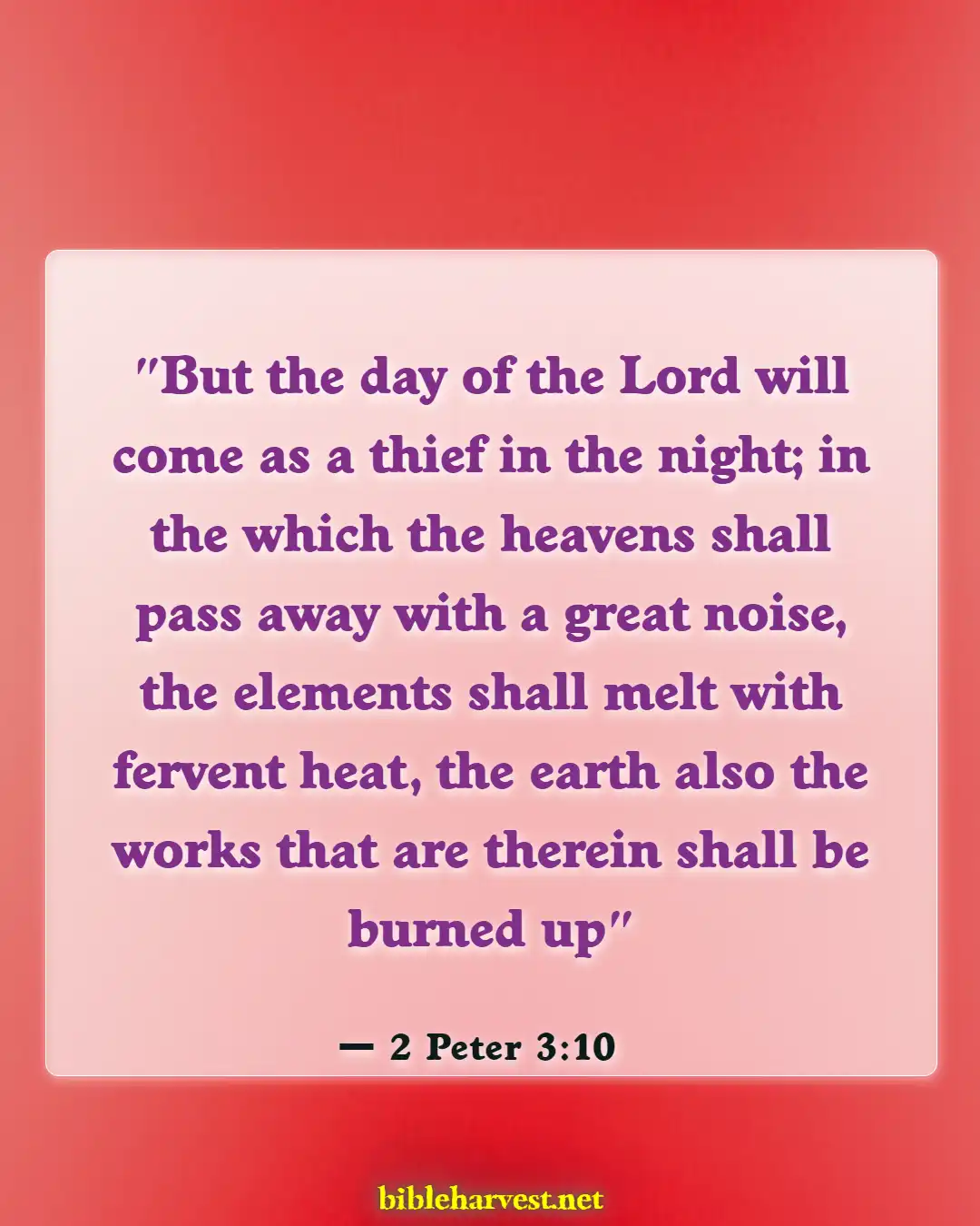 Bible Verses About Awake (2 Peter 3:10)