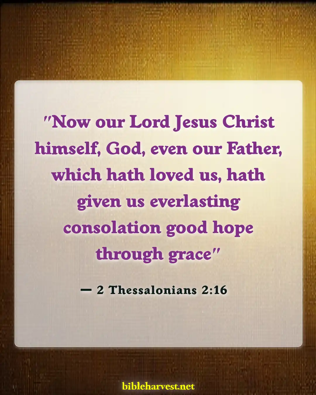 Bible Verses About Love Of Jesus Christ (2 Thessalonians 2:16)