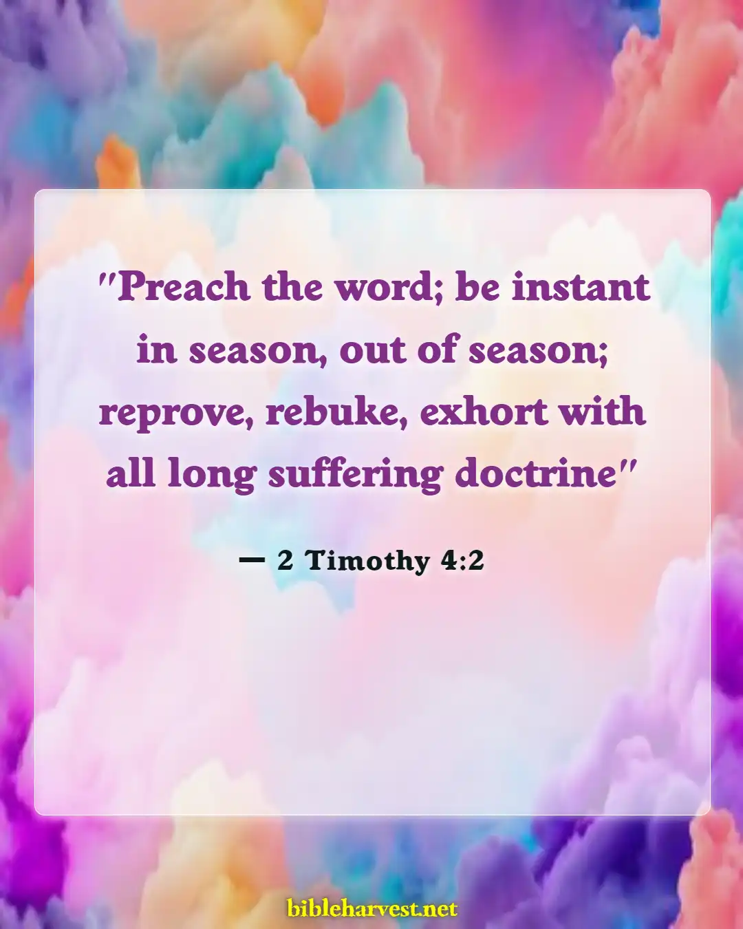 Bible Verses About Patience And Perseverance (2 Timothy 4:2)
