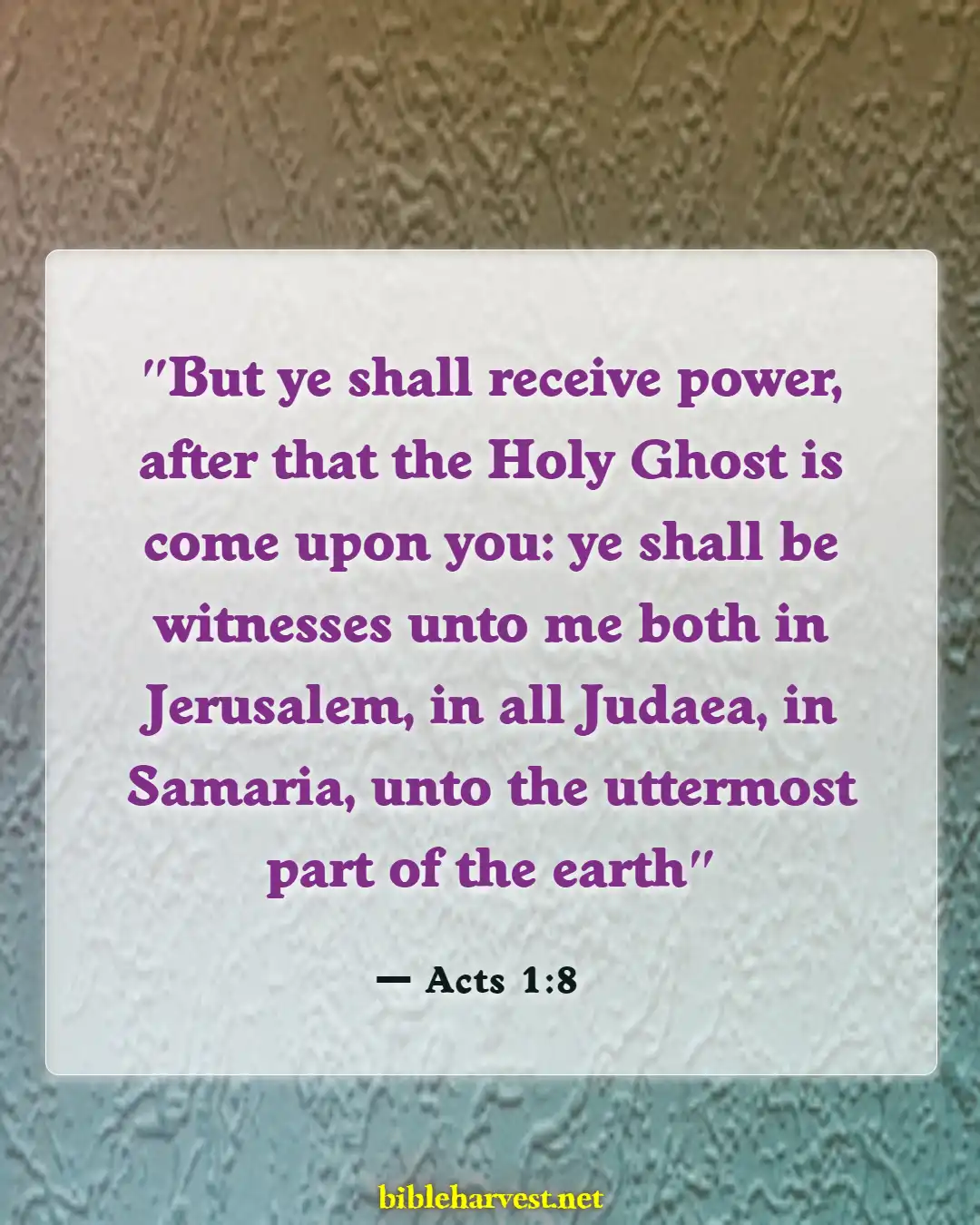 Bible Verses About God Can Do Anythings (Acts 1:8)