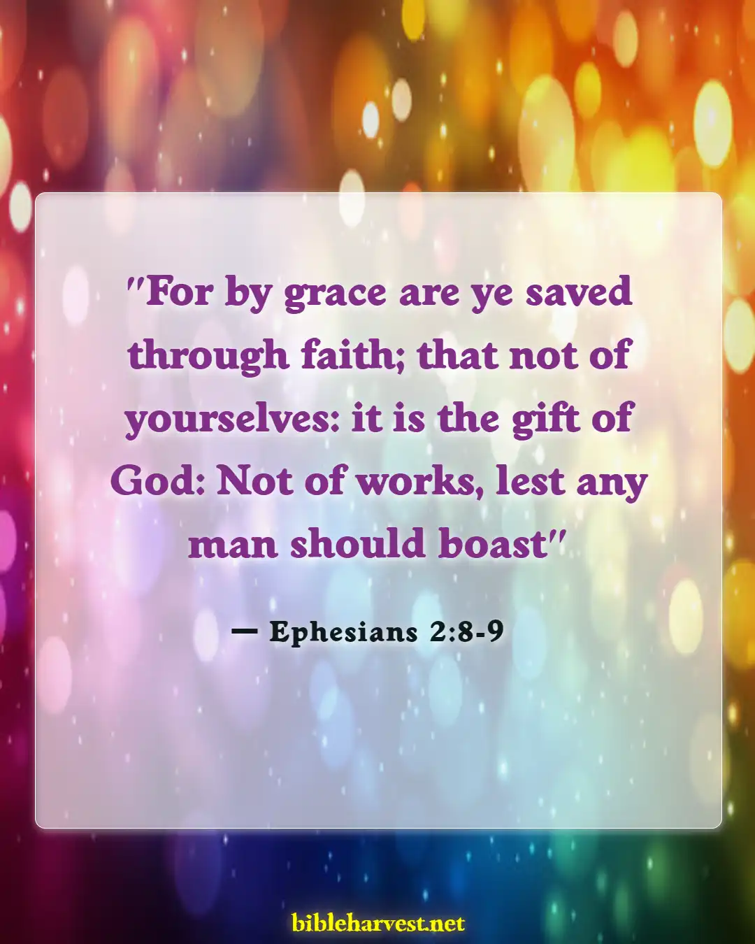 Bible Verses About For Eternal Life (Ephesians 2:8-9)