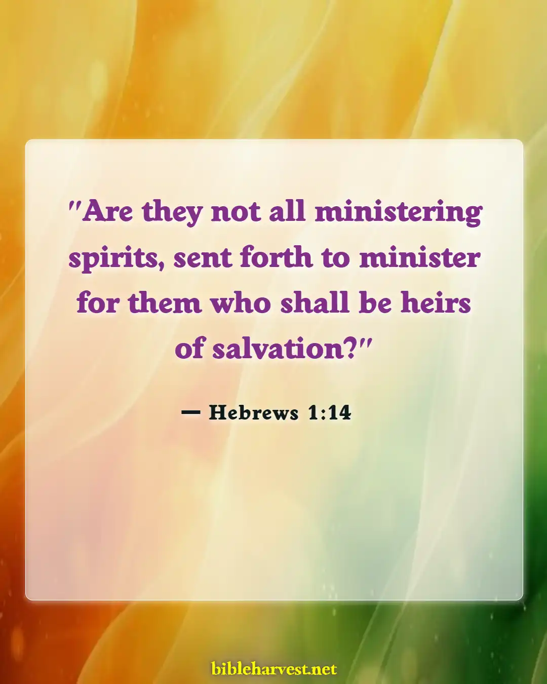Bible Verses About Angels Rejoice In Heaven (Hebrews 1:14)