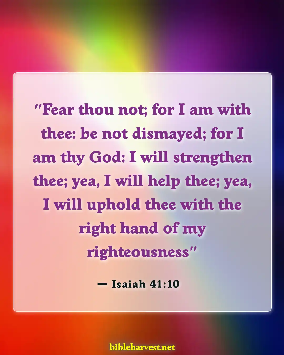 Bible Verses About Adoption (Isaiah 41:10)