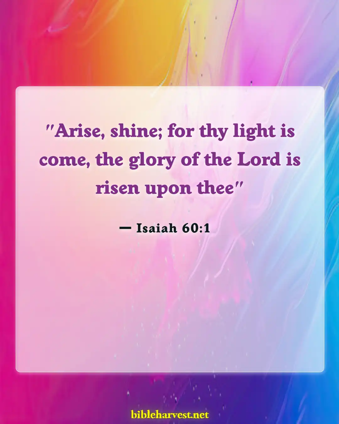 Bible Verses About Revival And Spiritual Awakening (Isaiah 60:1)