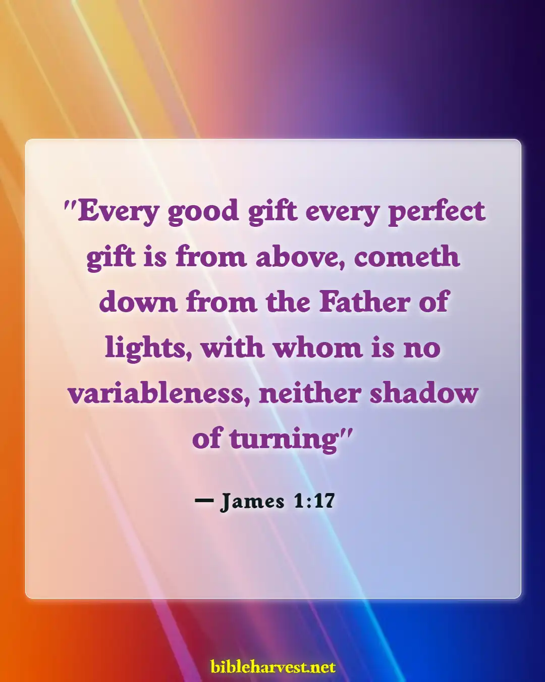 Bible Verses About Hope Patience For Good Blessed (James 1:17)
