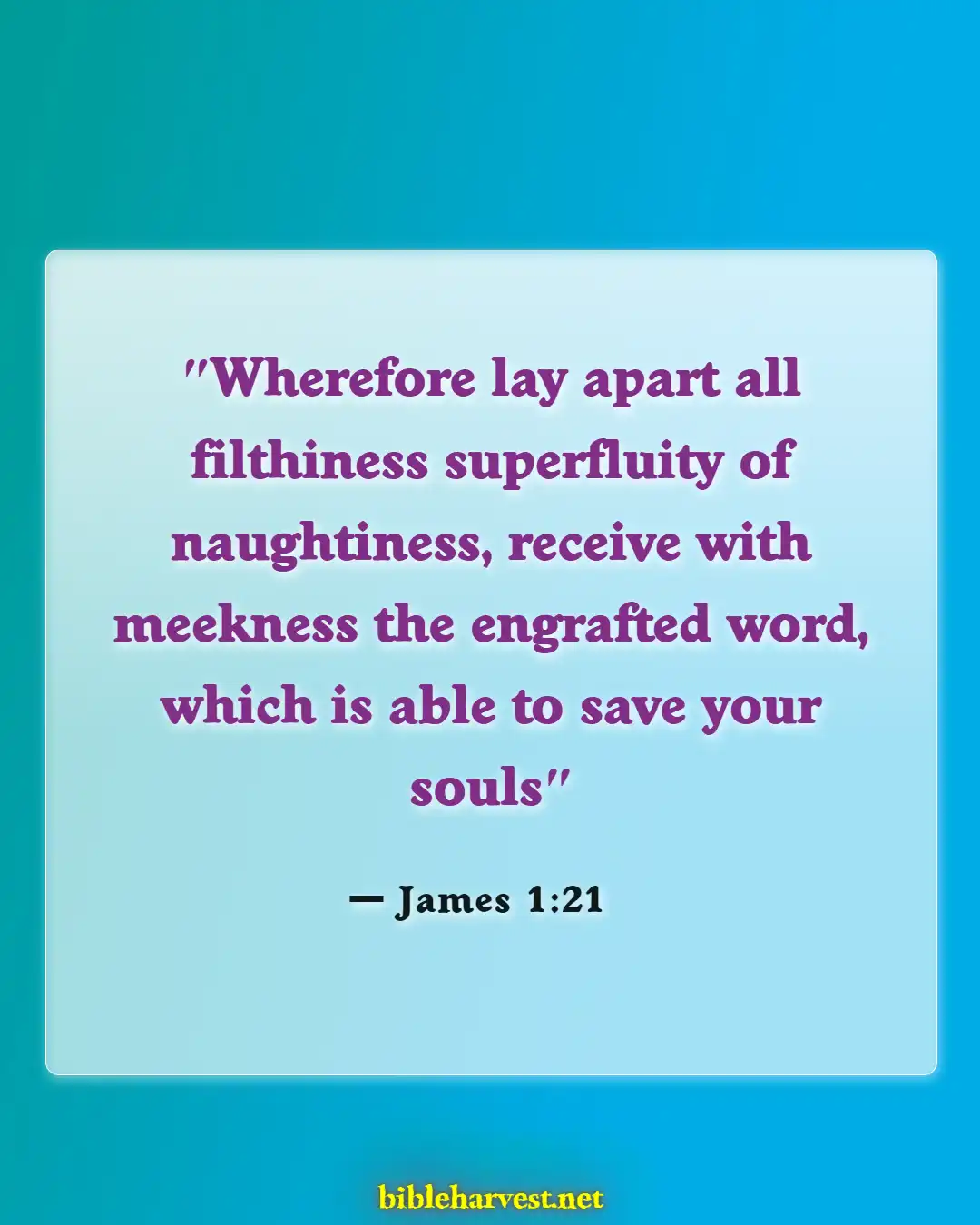 Bible Verses About Renewing Your Mind (James 1:21)