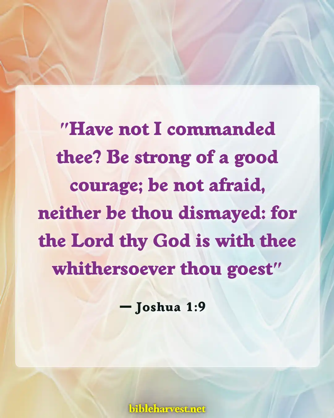 Bible Verses About Anxiety (Joshua 1:9)