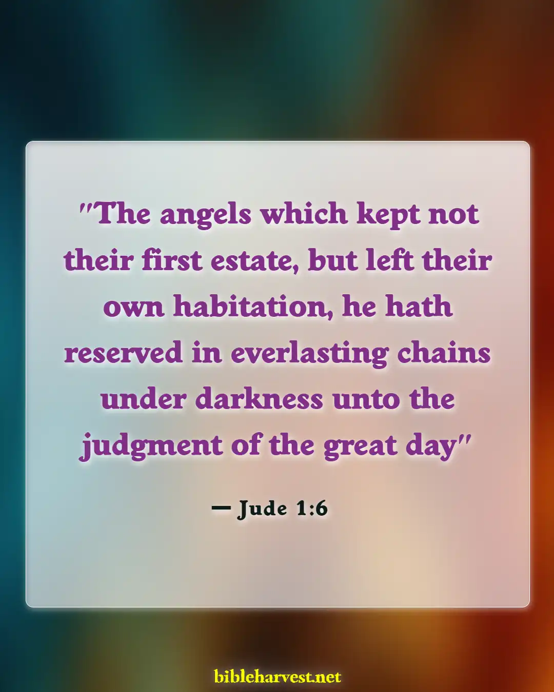 Bible Verses About Satan (Jude 1:6)