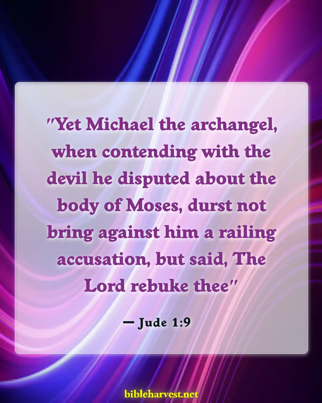 Bible Verses About God Of Angel Armies (Jude 1:9)