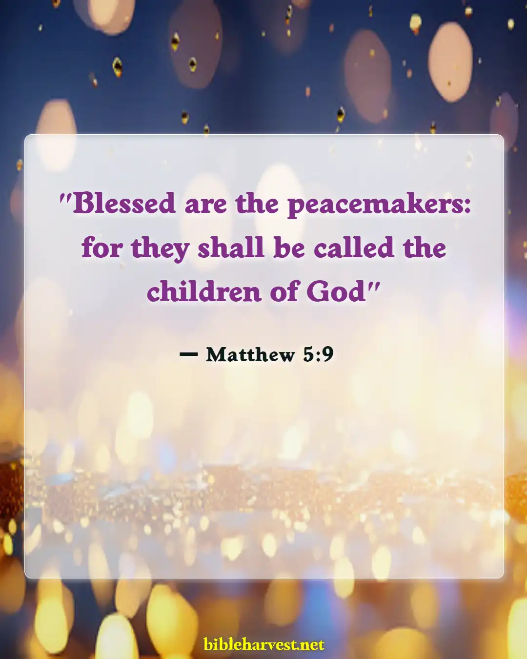 Bible Verses About Family (Matthew 5:9)