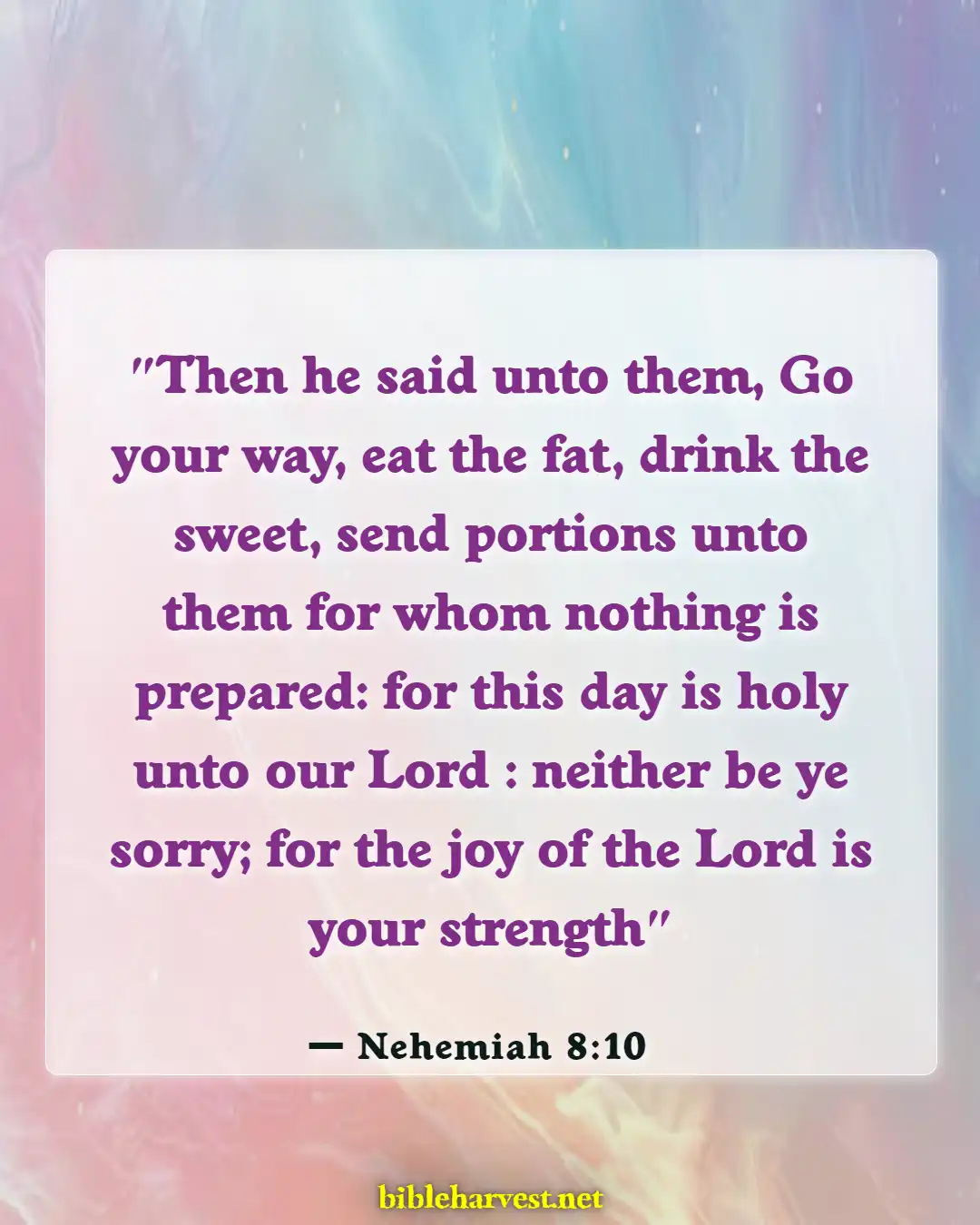 Bible Verses About Hope (Nehemiah 8:10)