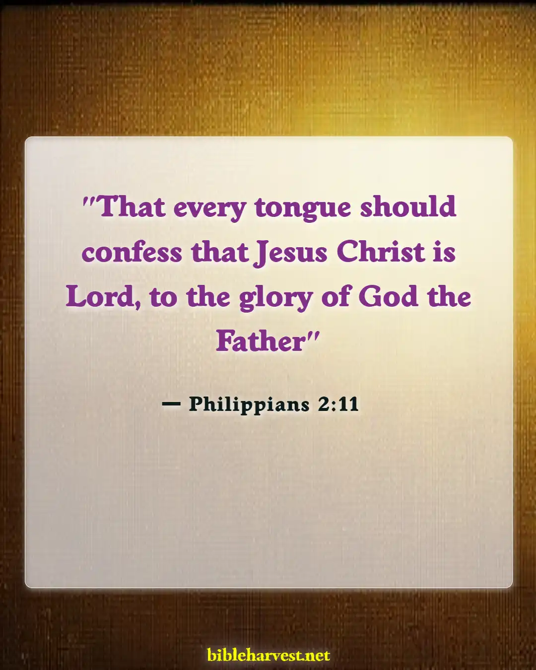 Bible Verses About Glory Of God (Philippians 2:11)