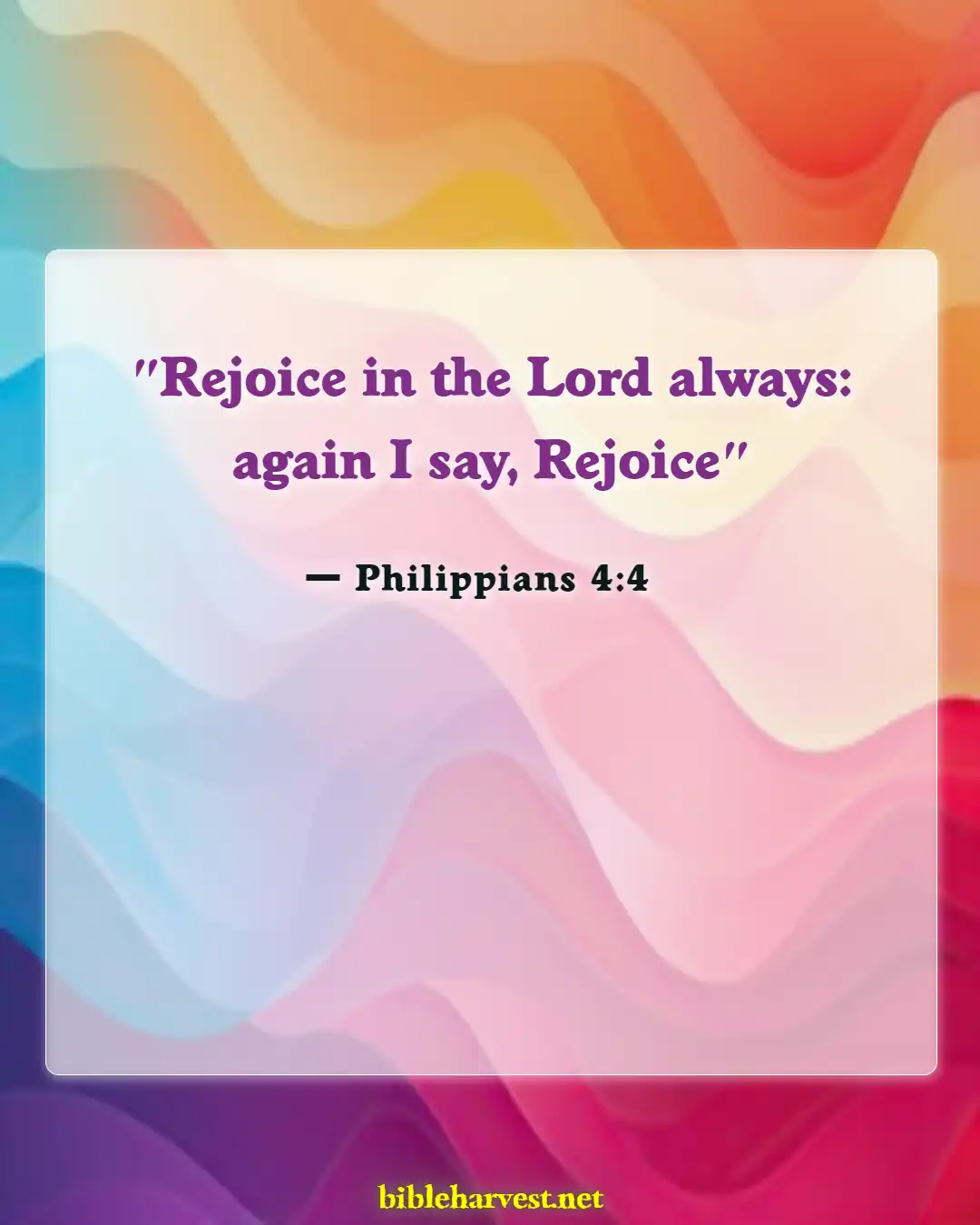 Bible Verses About Accomplishments (Philippians 4:4)