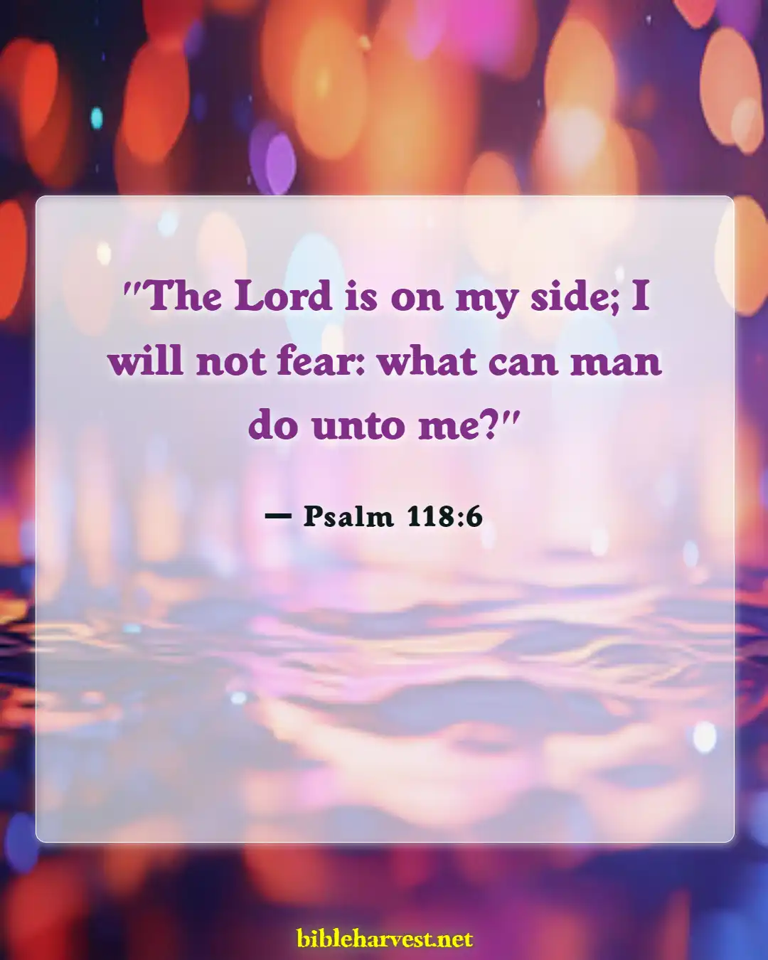 Bible Verses About Destroying Enemies (Psalm 118:6)