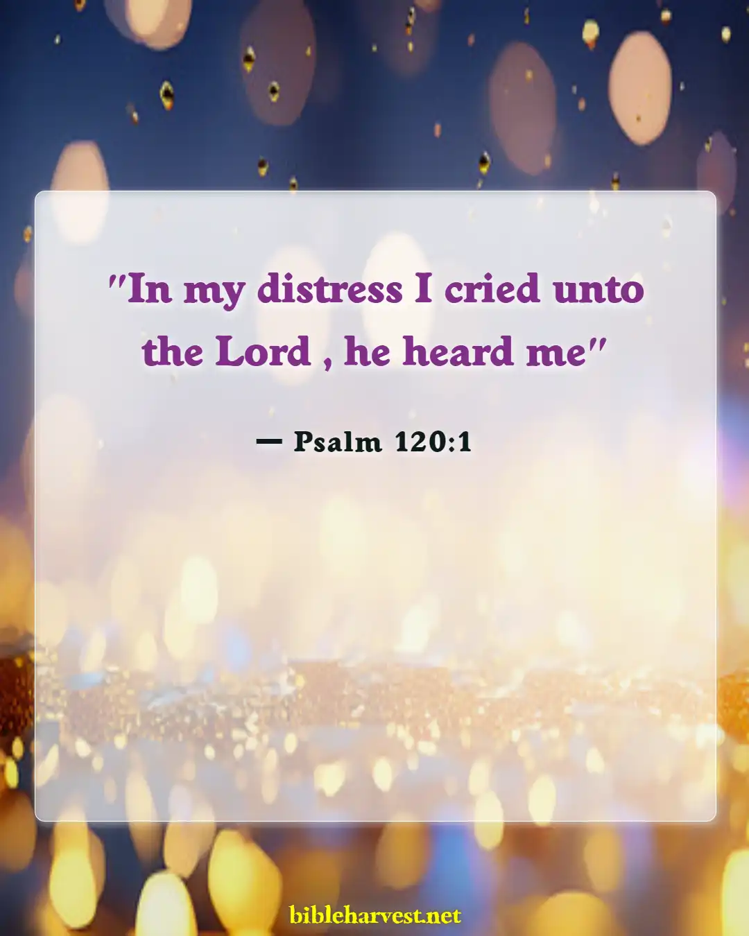 Bible Verses About Calling Out To God (Psalm 120:1)