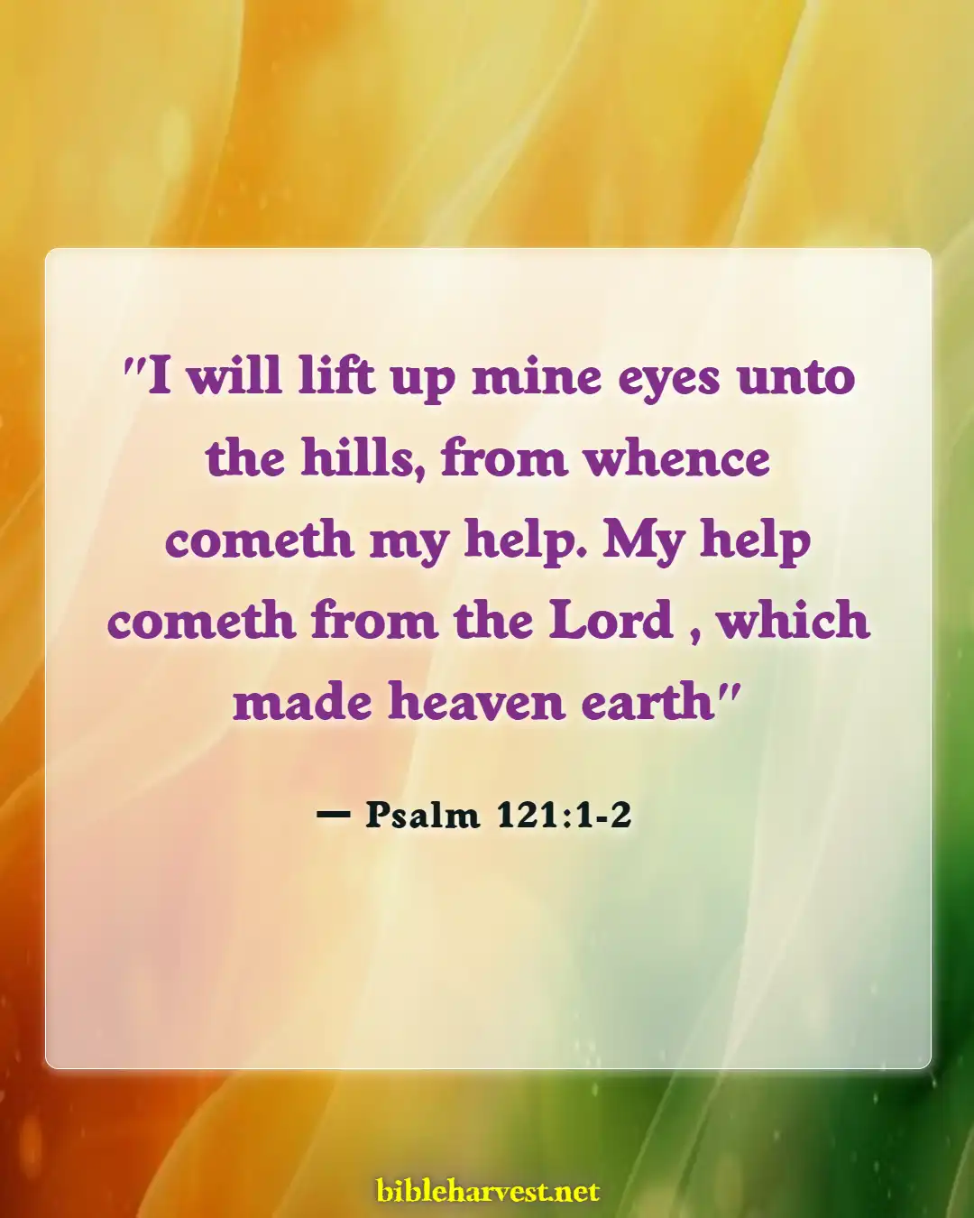 Bible Verses About Mountains (Psalm 121:1-2)