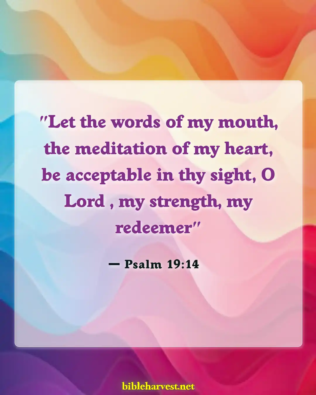 Bible Verses About Jealousy And Envy (Psalm 19:14)