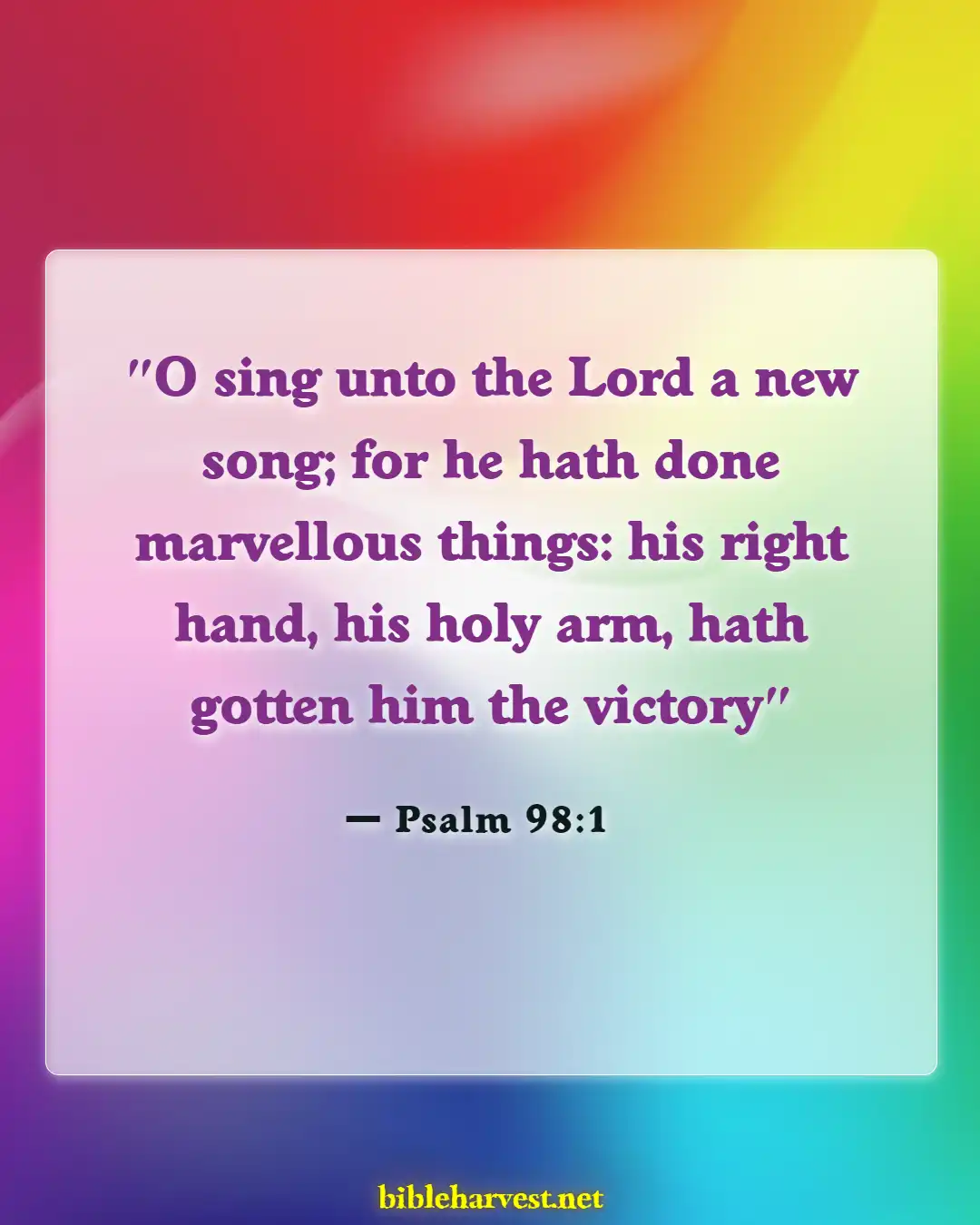 Bible Verses About Christmass (Psalm 98:1)