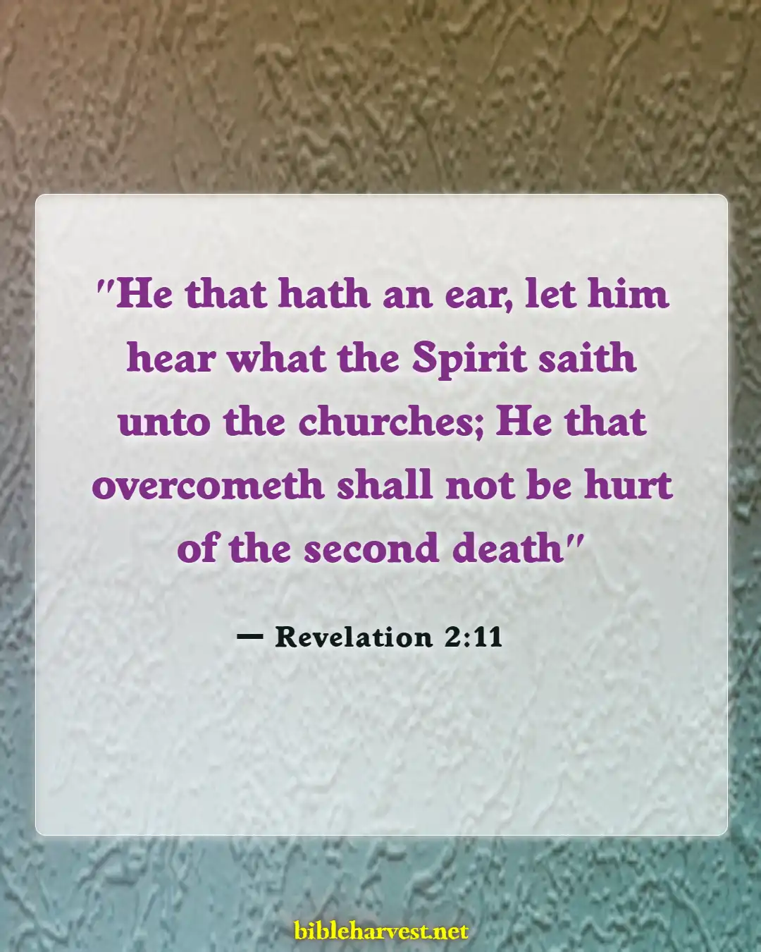 Bible Verses About Eternal Death (Revelation 2:11)