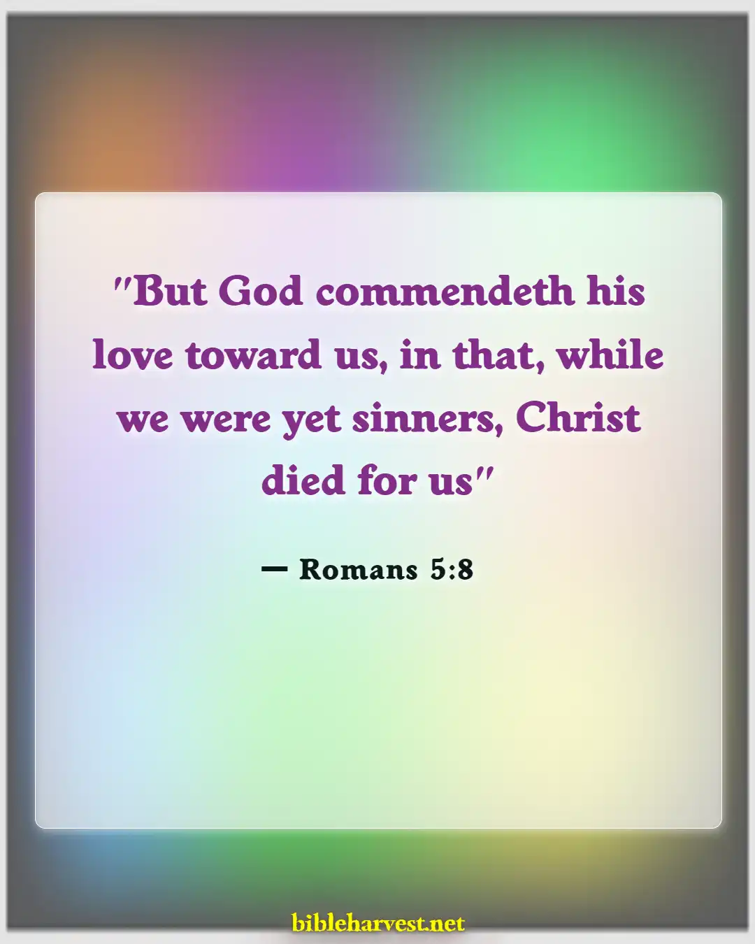 Bible Verses About Awesome God (Romans 5:8)