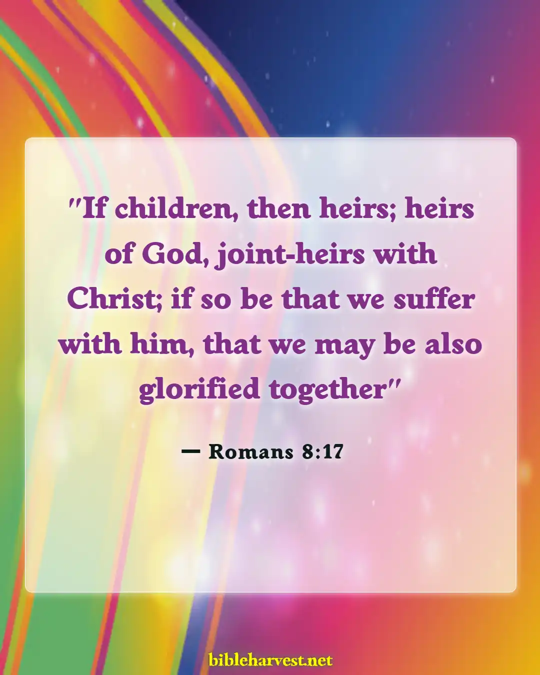 Bible Verses About Adoption (Romans 8:17)