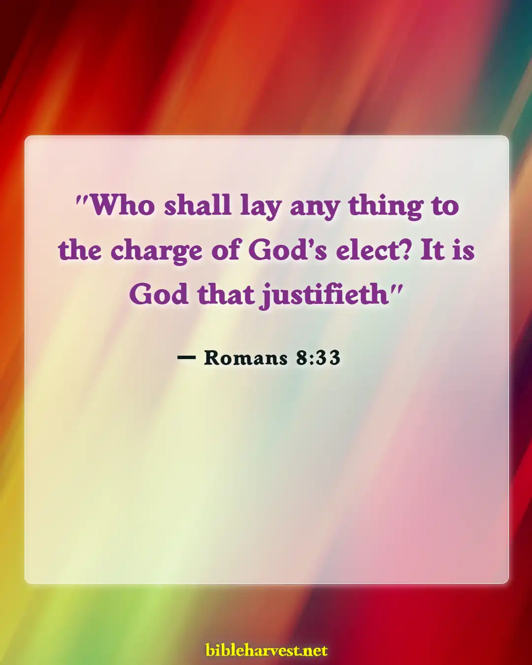 Bible Verses About Satan Accusing Us (Romans 8:33)