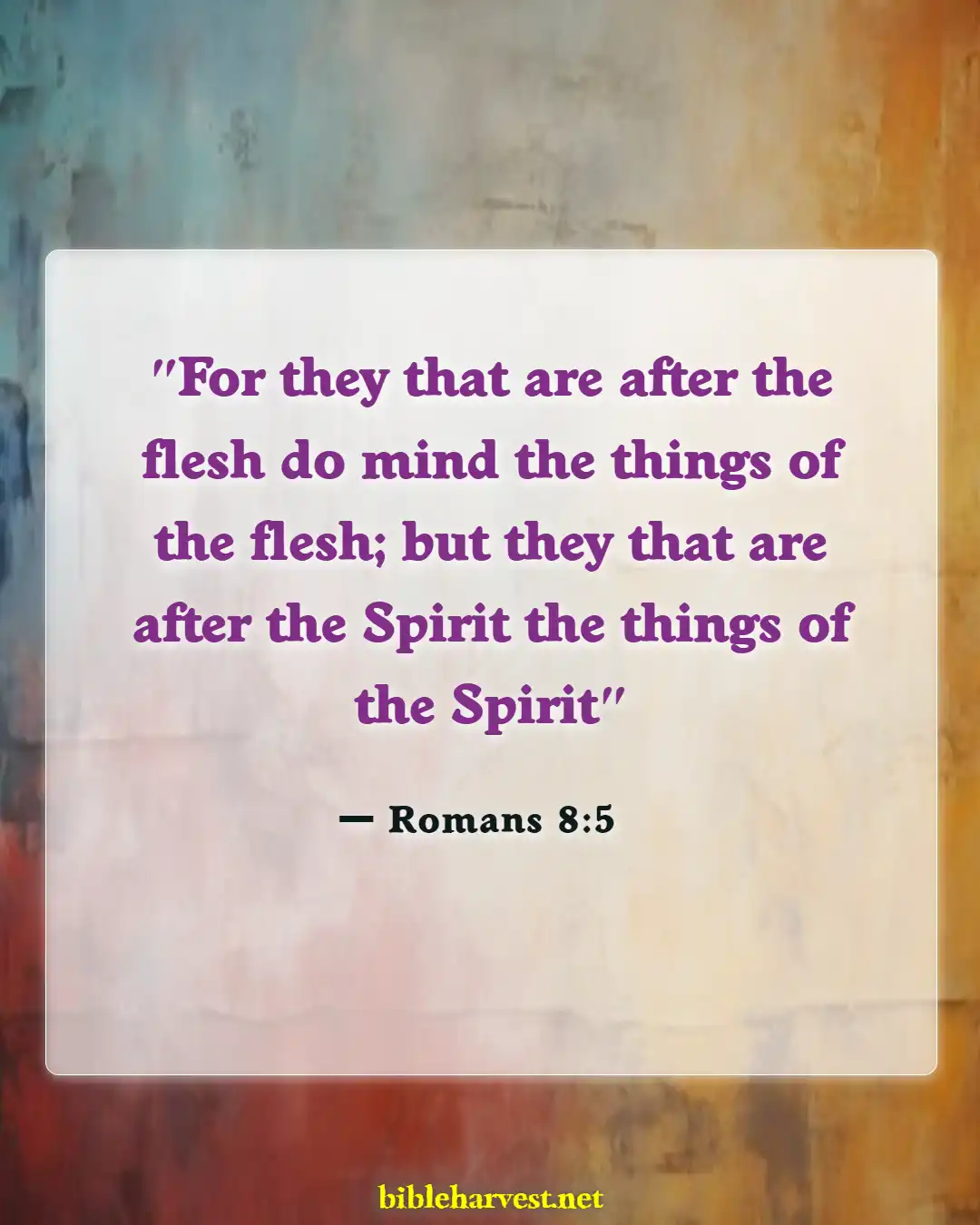 Bible Verses About Renewing Your Mind (Romans 8:5)