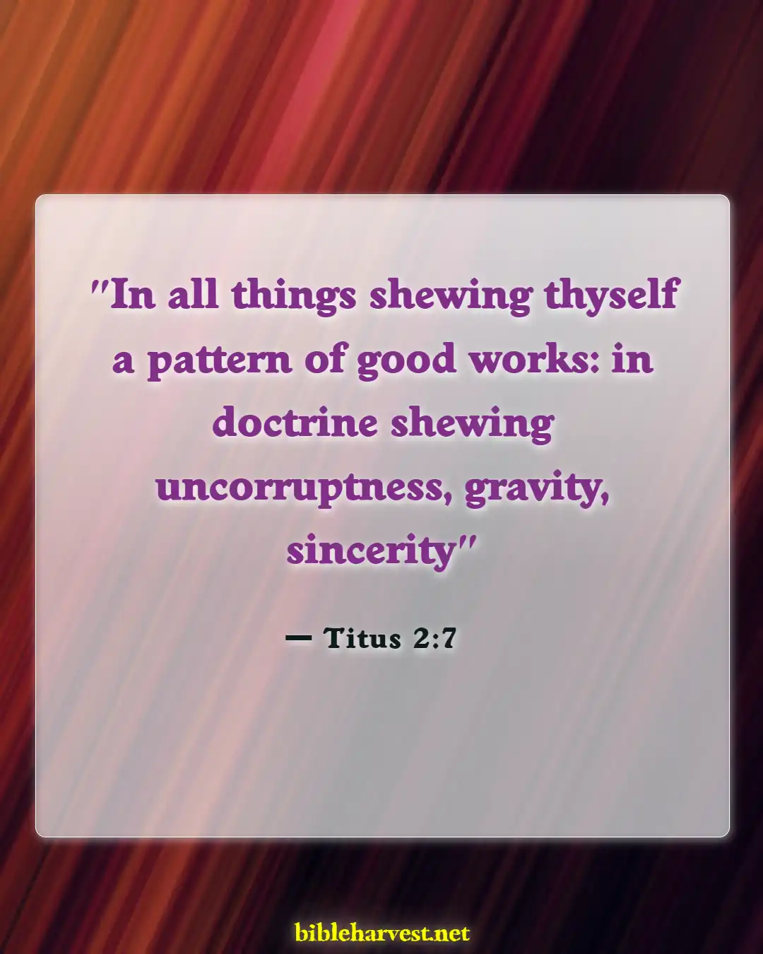 Bible Verses About Teaching Children (Titus 2:7)