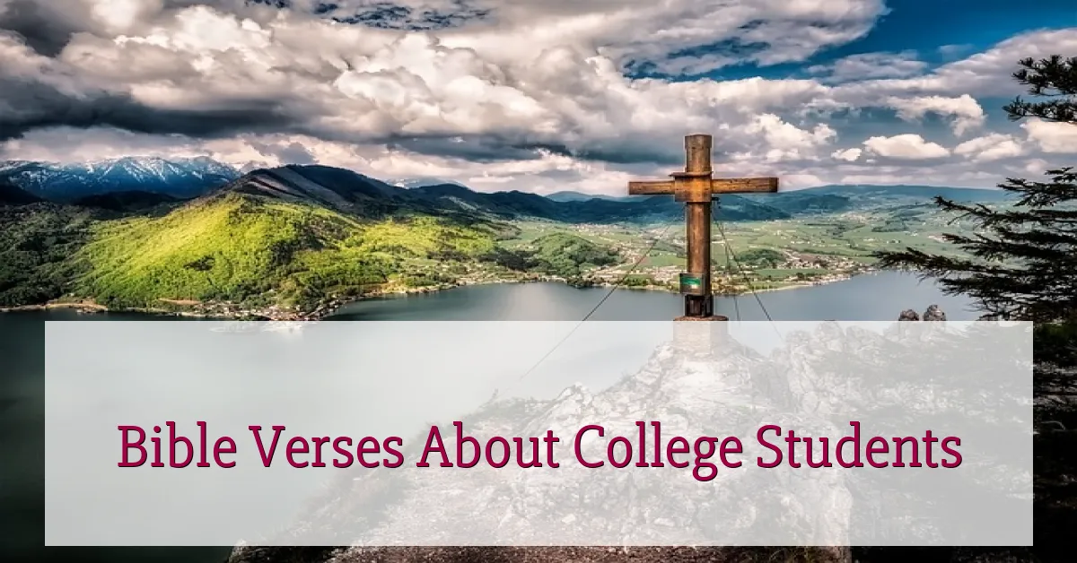 Bible Verses About College Students