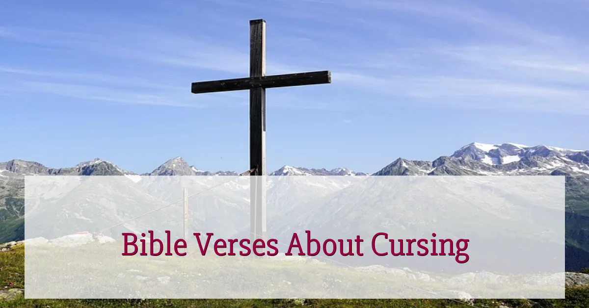 Bible Verses About Cursing