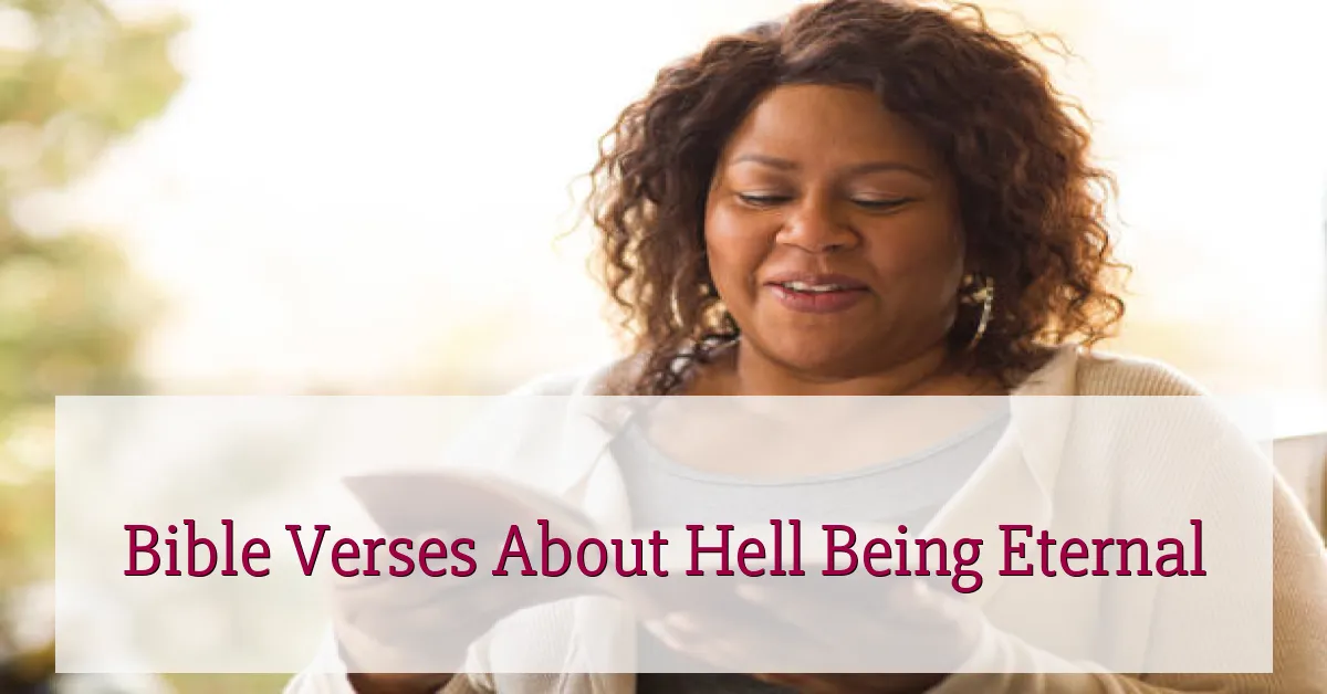 Bible Verses About Hell Being Eternal